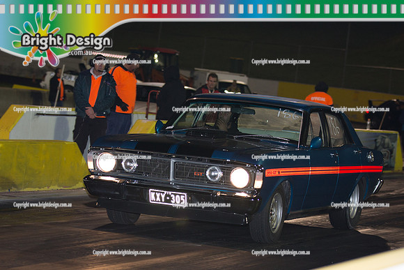 ANDRA Street Outlaws Drag Racing Quals Rnd 4 @ Calder Park  5 August 2014 (23387)  KXY305