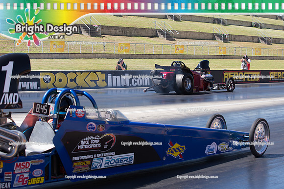 Australian Nationals @ Sydney Dragway Friday 31 October 2014  (8183)  CRAIG BAKER AMD 1