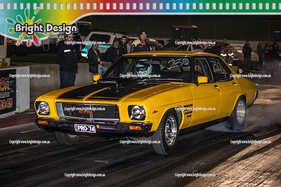 KOTH King of the Hill & Fast Friday @ Calder Park Drag Racing Friday 5 MAY 2017 (84117) PRO74