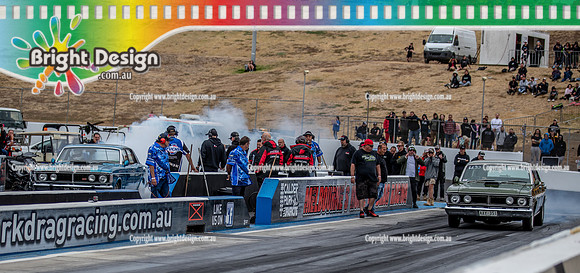 Street Outlaws NPK No Prep Kings vs Australia @ Calder D2 19 March 2023 (147900) HO775 AXY351 4690 MES ALEX GKROIDIS