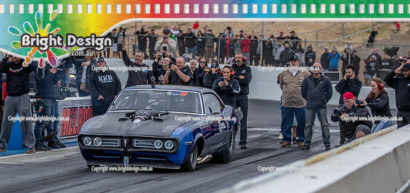 Street Outlaws NPK No Prep Kings vs Australia @ Calder D2 19 March 2023 (148187) 1968 Robin Roberts Racing