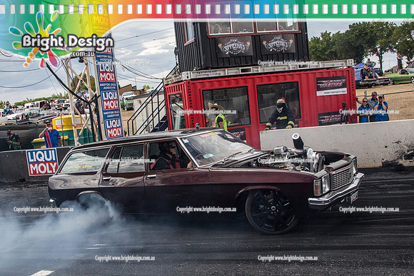Summernats 28 Sunday 4 Jan 2015  BD  (8307)   KURRUPT BURNOUT