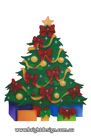 8-40 TR-04 Zw Decorated Christmas Tree Outdoor Christmas Decoration for Home Christmas Displays