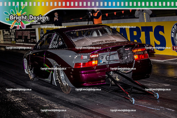 KOTH King of the Hill & Fast Friday @ Calder Park Drag Racing Friday 5 MAY 2017 (84081) 6344 PURPLE CALIBRA VICTOR