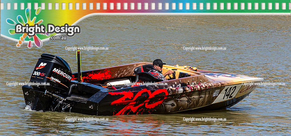 50th Southern 80 Feb 2015 Echuca Moama Ski Racing Photography  (4009)  BOAT 300
