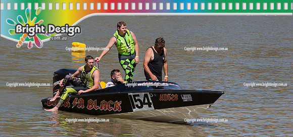 50th Southern 80 Feb 2015 Echuca Moama Ski Racing Photography  (4004)  BACK TO BLACK