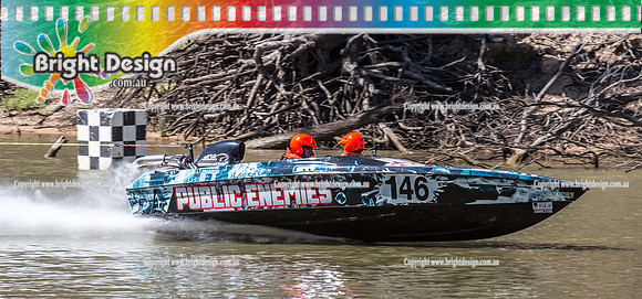 50th Southern 80 Feb 2015 Echuca Moama Ski Racing Photography  (3843)  PUBLIC ENEMIES  RACE COMP MOTORSPORTS