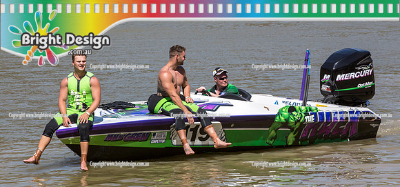 50th Southern 80 Feb 2015 Echuca Moama Ski Racing Photography  (3801)  THE  HULK