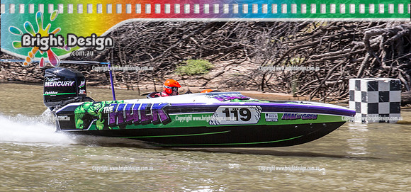 50th Southern 80 Feb 2015 Echuca Moama Ski Racing Photography  (3626)  THE HULK