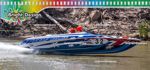 50th Southern 80 Feb 2015 Echuca Moama Ski Racing Photography  (2769)  TRU BLUE