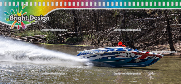 50th Southern 80 Feb 2015 Echuca Moama Ski Racing Photography  (2764)  TRU BLUE