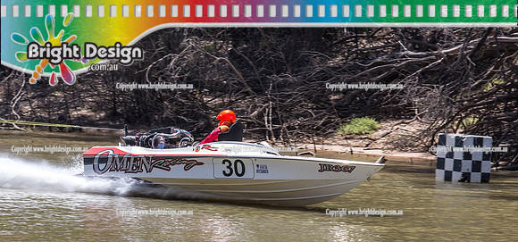50th Southern 80 Feb 2015 Echuca Moama Ski Racing Photography  (2750)  OMEN RACING