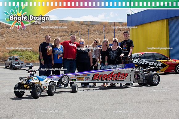 ANDRA Test n Tune @ Calder Park Raceway  SAT 25 Jan 2014  (6998)  BJD 4894  BRODSTAR  JUNIOR