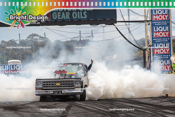 Summernats 28 Sunday 4 Jan 2015  BD  (7884)  SOLID BURNOUT