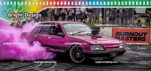 Summernats 34 Thursday 6 Jan 2022  BDMP2635  PINKY BURNOUT