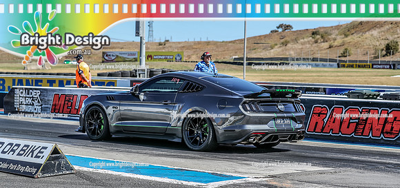 Roll Racing @ Calder Park Drag Racing 24 September 2023 (157921) BFD531