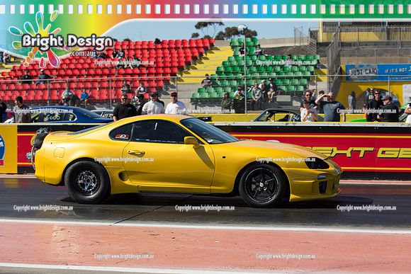 ANDRA Street Outlaws Drag Racing Quals Rnd 5 @ Calder Park 24 September 2014 (24171)  MELLOW YELLOW TBC