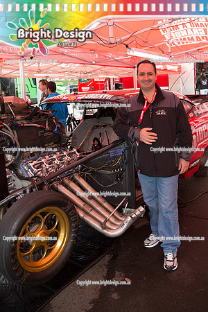 X-Champs @ Sydney Dragway SAT 3 May 2014  (4059)  TD 1221 TEAM BRAY RACING VICTOR BRAY  TOP DOOR SLAMMER CROWD