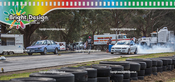 Casterton Street Drags & Burnouts  18 Nov 2017  (2693)  XQK417  5038 THEFUZZ