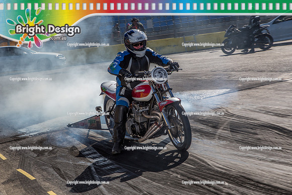 Sunday Funday @ Calder Park Drag Racing  Sunday 20 August 2017  (85528)  1016  ROB CASSAR BIKE BALLISTIC
