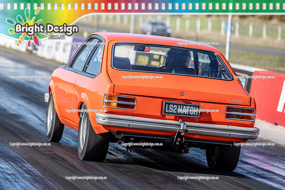 Street Machine Drag Challenge Weekend 3 SMDCW3 March 2022  BDMP3481  29171H LS2HATCH GRANT GRECH