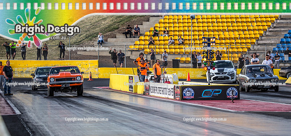 Fast Friday @ Calder Park Drag Racing Friday 10 November 2017   (89852)-2   6151 JAD299  5618 FRANK BIONDO  F1 SMASH REPAIRS