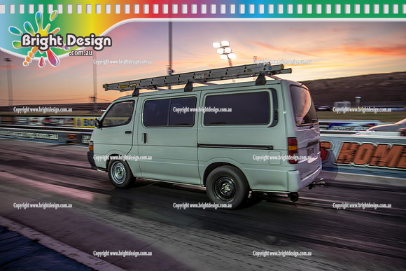 Fast Friday & Roll Racing @ Calder Park Drag Racing 29 November 2024 (173968) EVL87B VAN