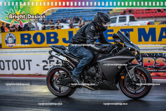 Fast Friday @ Calder Park Drag Racing Friday 10 November 2017   (90115)  KNGR1 BIKE