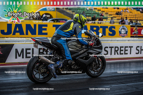 Fast Friday @ Calder Park Drag Racing Friday 10 November 2017   (90109)  B0048  BIKE