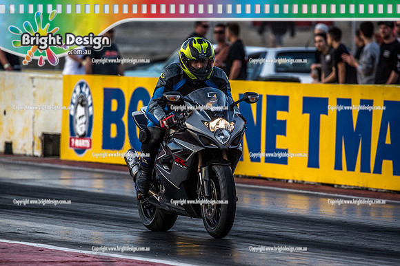 Fast Friday @ Calder Park Drag Racing Friday 10 November 2017   (89937)  B0048  BIKE