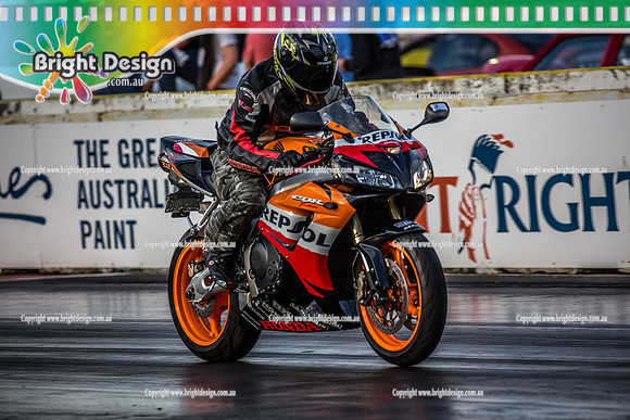 Fast Friday @ Calder Park Drag Racing Friday 10 November 2017   (89936)  GJ416 BIKE