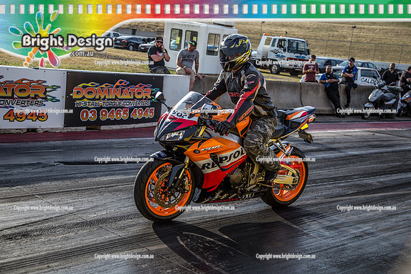 Fast Friday @ Calder Park Drag Racing Friday 10 November 2017   (89745)  BIKE GJ416