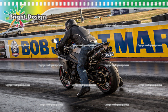 Fast Friday @ Calder Park Drag Racing Friday 10 November 2017   (89743)  KNGR1 BIKE