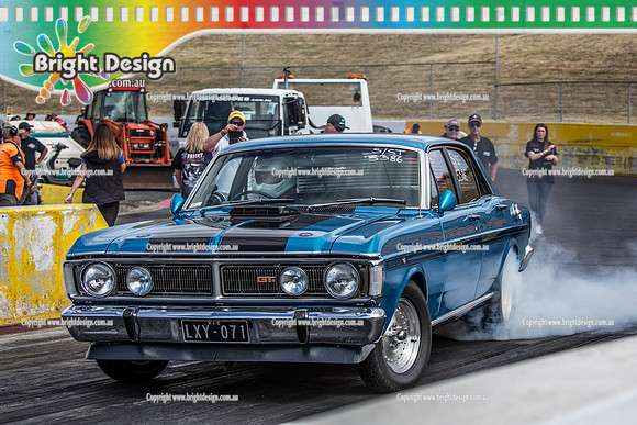 ANDRA Rowe Memorial  @ Calder Park Drag Racing Saturday 25 November 2017   (90605)  5386 LXY071  TONY BARBARA