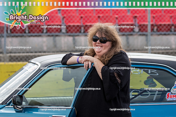 ANDRA Rowe Memorial  @ Calder Park Drag Racing Saturday 25 November 2017   (90607)  3007 MICHAEL BRIDGES  crew