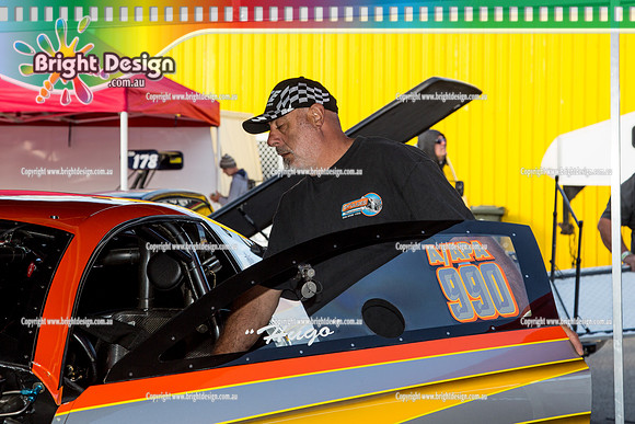 ROWE Memorial Super Stock Classic @ Calder Park Raceway  27 Dec 2015 (40057)   AAPA 990 HUGO DiGianvincenzo