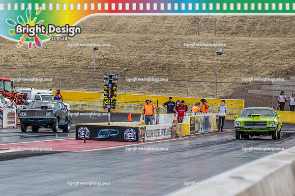 ANDRA Rowe Memorial  @ Calder Park Drag Racing Saturday 25 November 2017   (90638)   3007 MICHAEL BRIDGES  6638 MARK SIENCZEWSKI