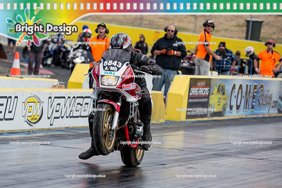 ROWE Memorial Super Stock Classic @ Calder Park Raceway  27 Dec 2015 (40123)  AMB 5843 BRYAN FINN BIKE