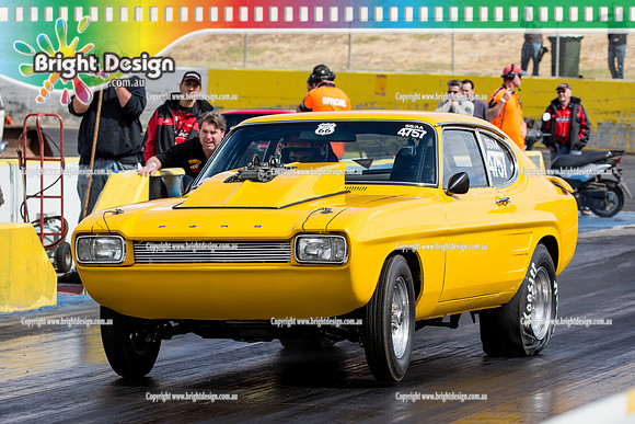 ROWE Memorial Super Stock Classic @ Calder Park Raceway  27 Dec 2015 (40230)  SSAA 4757 CAPRI