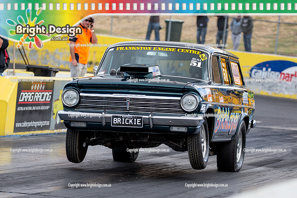 ROWE Memorial Super Stock Classic @ Calder Park Raceway  27 Dec 2015 (40298)  BRICKIE SSAA 51