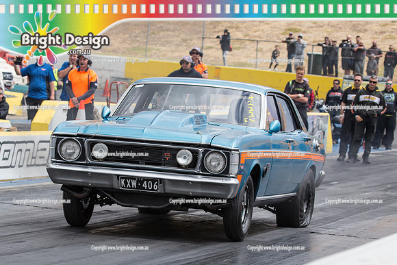ROWE Memorial Super Stock Classic @ Calder Park Raceway  27 Dec 2015 (40712)  4233 KXW406 Steve Bezzina