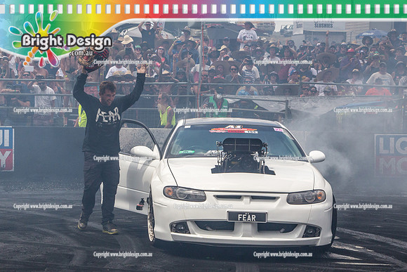 Summernats 28 Sunday 4 Jan 2015  BD  (8028)  FEAR BURNOUT