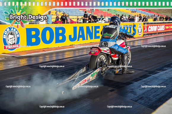 Fast Friday @ Calder Park Drag Racing  FRIDAY 10 Feb 2017   (76754)  BIKE 1016  BALLISTIC ROB CASSAR