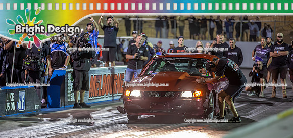 Street Outlaws NPK No Prep Kings vs Australia @ Calder D1 17 March 2023 (146882) 5124 STEVE ATHANS