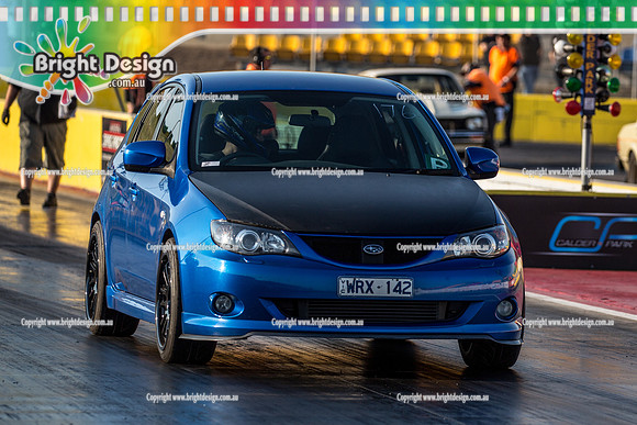 Fast Friday @ Calder Park Drag Racing Friday 27 October 2017  (88310)    WRX142