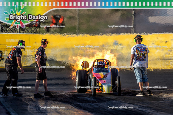 Fast Friday @ Calder Park Drag Racing Friday 15 December 2017   (93936)   SPEED DEMON JETCARS
