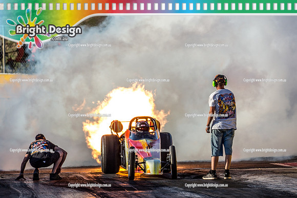 Fast Friday @ Calder Park Drag Racing Friday 15 December 2017   (93930)  SPEED DEMON JETCARS