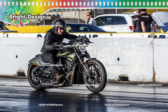 Fast Friday @ Calder Park Drag Racing Friday 15 December 2017   (93561)  1U9LW bike