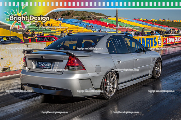 Fast Friday @ Calder Park Drag Racing Friday 9 February 2018  (100586)  592HSV