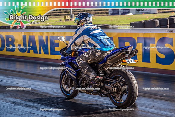 Fast Friday @ Calder Park Drag Racing Friday 9 February 2018  (100610)  BIKE FG758